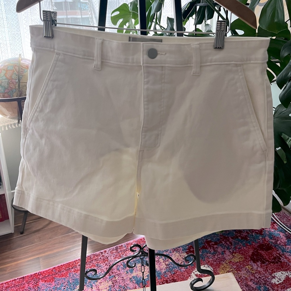 White Everlane Shorts